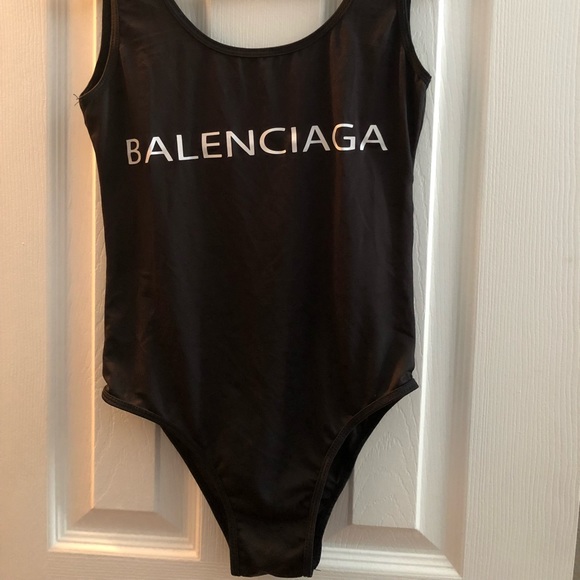 balenciaga swim suit
